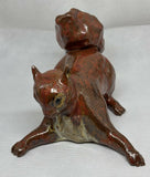 Red Squirrel - Handmade Ceramic Sculpture