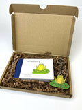 Frog Flip Book and Keyring Gift Set