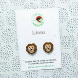 Lion Earrings