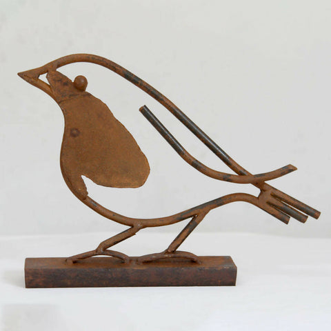 Rusty Robin - Steel Sculpture