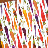 White Carrots Tea Towel 3 - Freya Snow