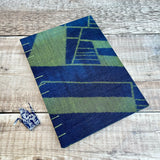 Blue & Green Kimono Silk - Journal