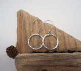 Silver Hoop Earrings