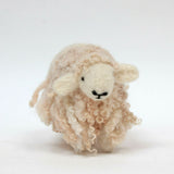 Curly Sheep - Felt Sculpture