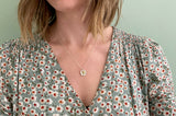 Gold & Silver Daisy Necklace by Curious Magpie Jewellery (3)