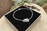 Silver Oak Leaf Bracelet by Curious Magpie Jewellery (6)