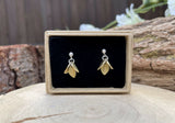 Brass Bluebell Earrings (2)