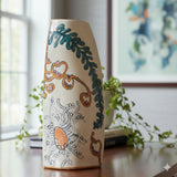 Seeds of Happiness Vase - Handmade Ceramic