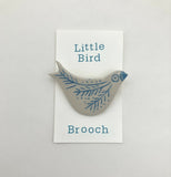 Bird Brooch - Ceramic