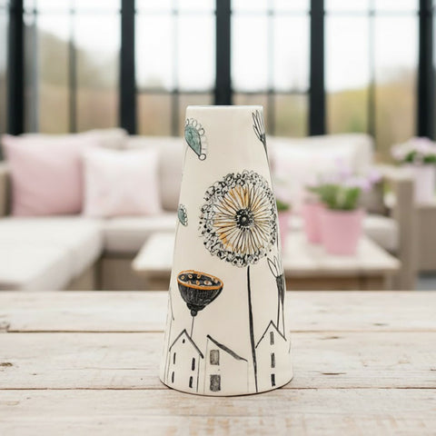 Flowertown Vase - handmade ceramic