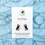 Puffin Earrings