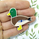 Mallard Pin Badge