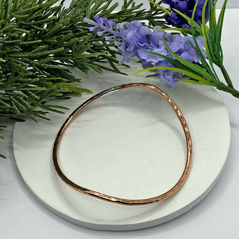 Copper Bangle Bracelet