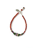 Carnelian Gemstone Fragment Bracelet