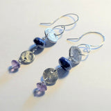 Sterling Silver, Lapis Lazuli & Amethyst Earrings 3