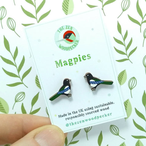 Magpie Earrings