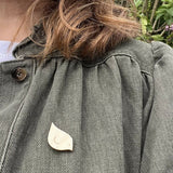 Wooden Bird Badge