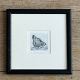 Chicken - Etching Print