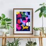 Mid-Century Chairs - Art Print