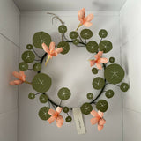 Nasturtium Wreath - Paper Sculpture