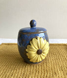 Handmade Sunflower Garlic Pot