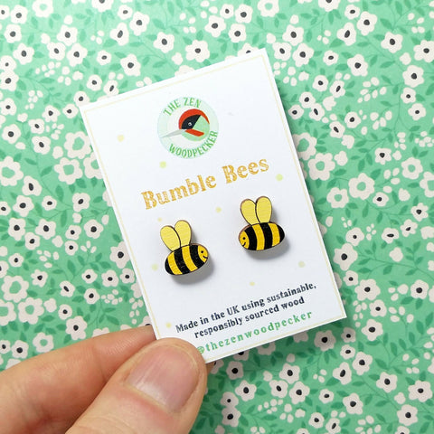 Bee Earrings