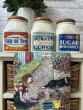 Sundays in the Garden - Tea Towel