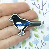 Magpie Pin Badge