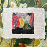 Autumn Trees III - Mono Print