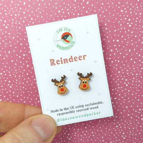 Reindeer Earrings