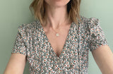 Gold & Silver Daisy Necklace by Curious Magpie Jewellery (2)