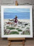 Sandy Paws - Print