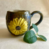 Handmade Ceramic Sunflower Cup