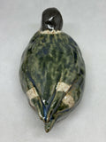 Original Handmade Stoneware Wild Duck - Ceramic Sculpture