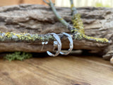 Petal Echo Half Hoop Earrings by Curious Magpie Jewellery (3)