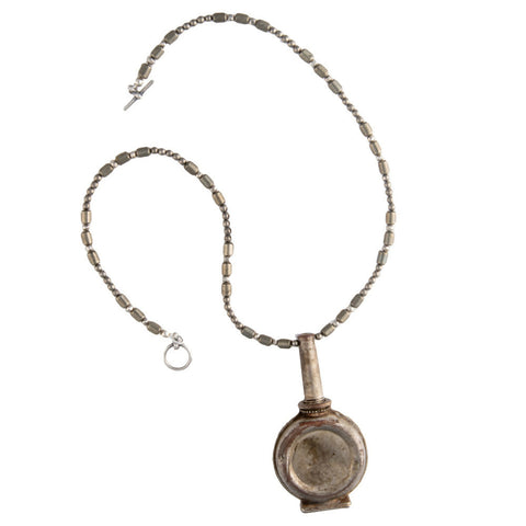 Tiny Upcycled Vintage Oil Can Necklace
