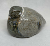 Small Stoneware Pigeon - Handmade in Devon - Ceramic Sculpture