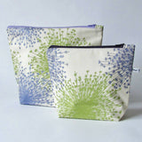 Olive & Purple Starburst - Wash Bags