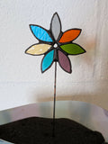 Multicoloured Flower Spikes - Stained Glass