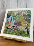 Sundays in the Garden - Giclée Print