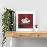 Valentine's Cupcake - Giclée Print