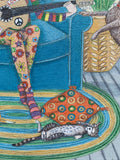 Family Singalong - Original painting