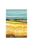 The Golden Wheatfield Vanessa Stone artist & illustrator A4 print