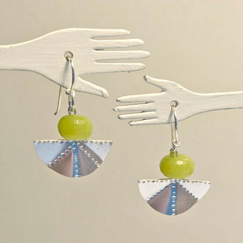 Serpentine Fan Earrings