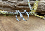 Petal Echo Half Hoop Earrings by Curious Magpie Jewellery (6)