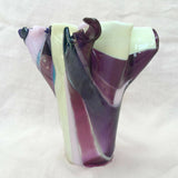 Pink and Purple Curly Vase