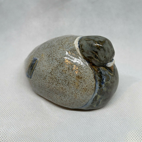 Small Stoneware Pigeon - Handmade in Devon - Ceramic Sculpture