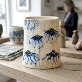 Petrichor Vase Or Utensil Holder - handmade ceramic