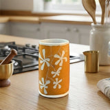 Petal Paths Vase Or Utensil Holder - handmade ceramic