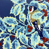 Goldfinch and Holly - Original Linocut